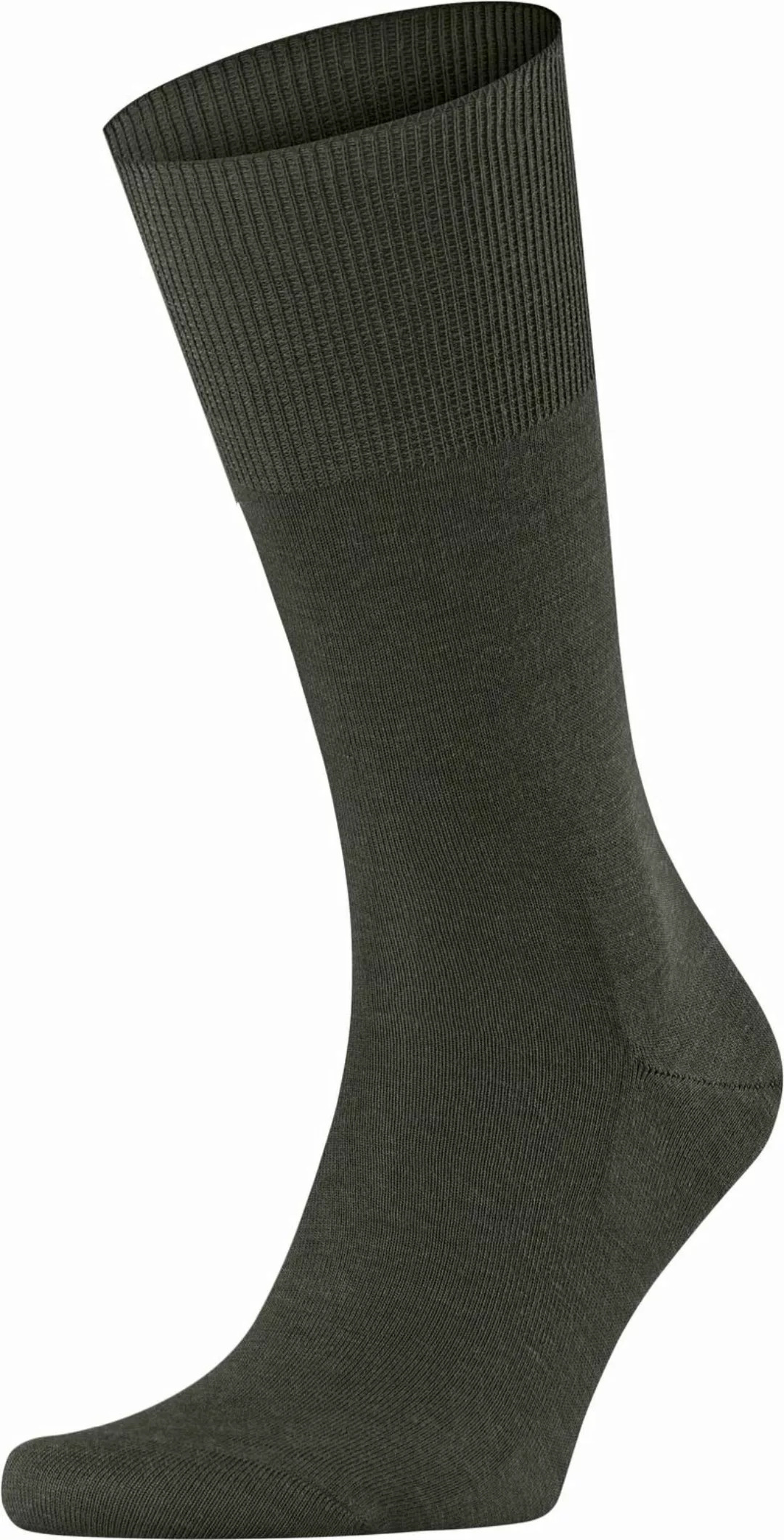 Falke Airport Socke Wool Blend 7155 Dunkelgrün - Größe 45-46 günstig online kaufen