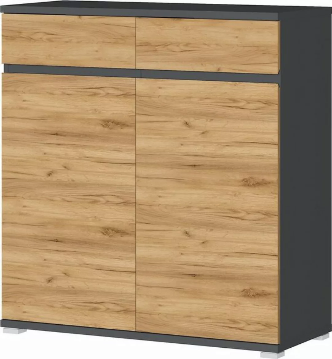 möbelando Schuhschrank Lissabon 96 x 103 x 40 cm (B/H/T) günstig online kaufen