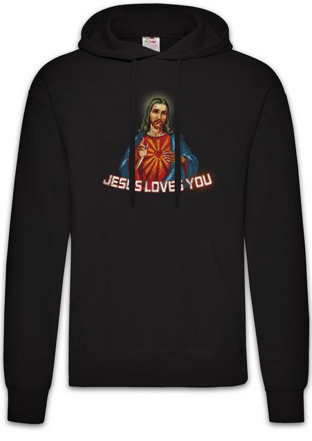 Urban Backwoods Hoodie Jesus Loves You Herren Hoodie Religion Christs Chris günstig online kaufen