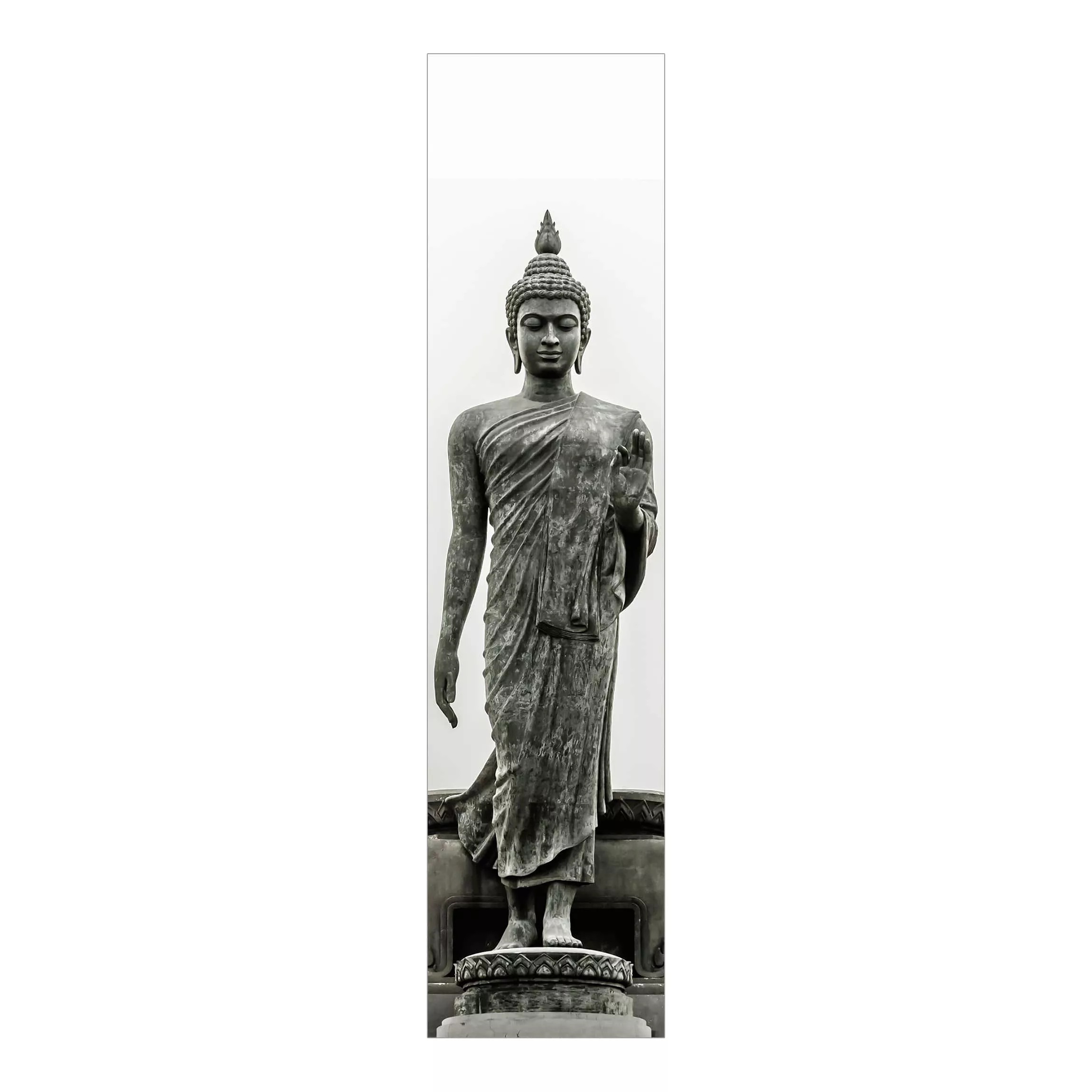 Schiebegardinen Set Buddha Statue günstig online kaufen