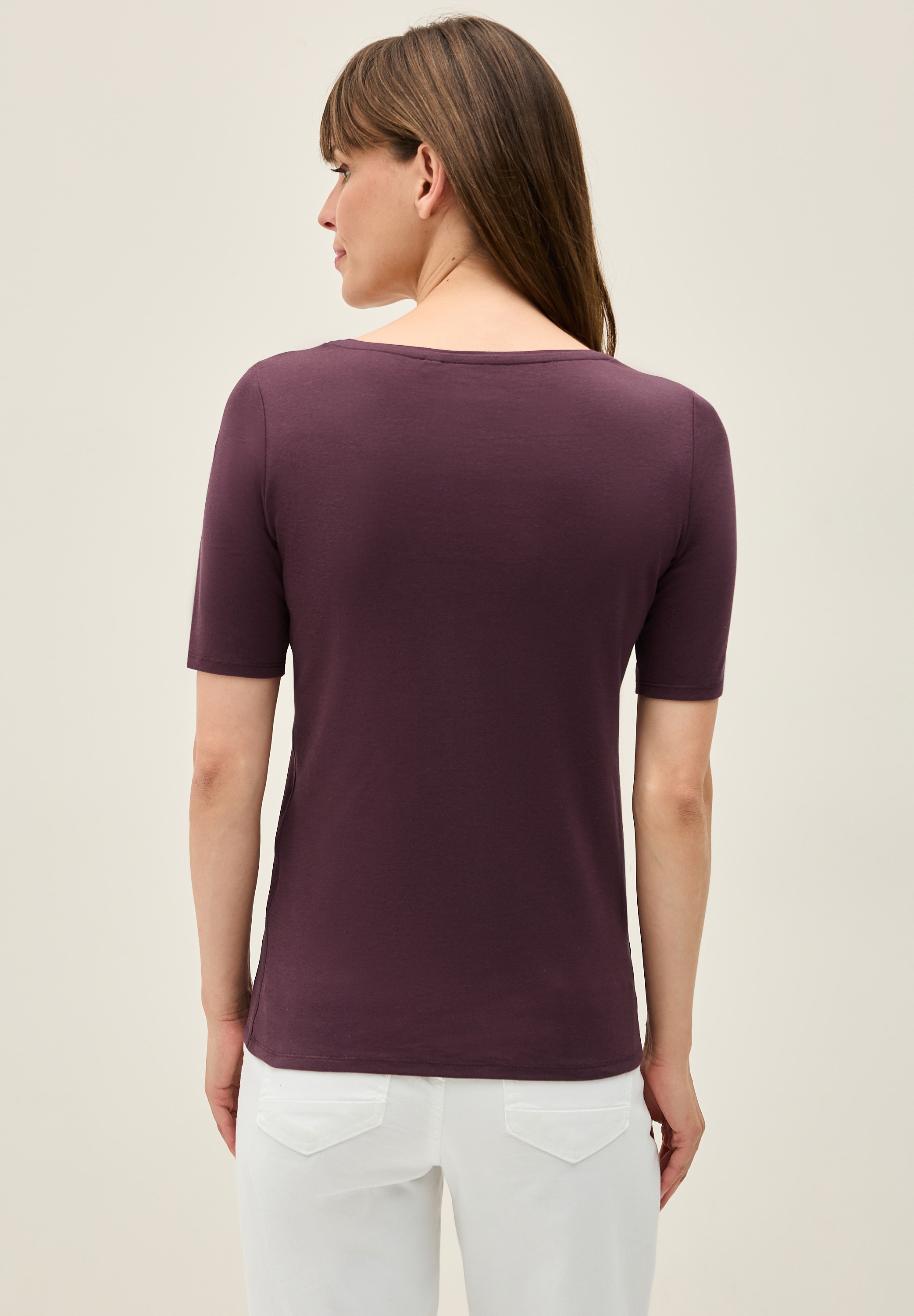 Cecil T-Shirt "Style LENA", mit klassischem Rundhalsausschnitt günstig online kaufen