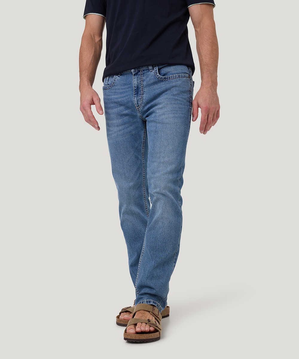 Pioneer Authentic Jeans Straight-Jeans Rando Dicke Nähte günstig online kaufen