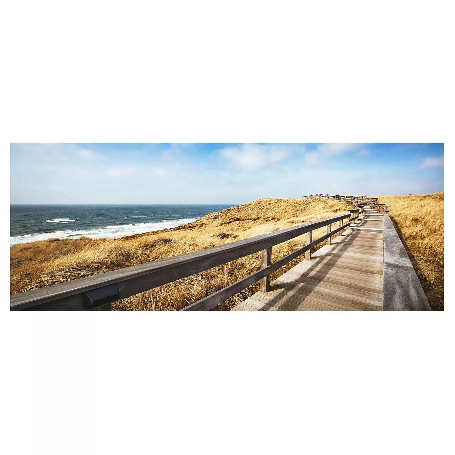 home24 Glasbild Dünenweg an der Nordsee günstig online kaufen