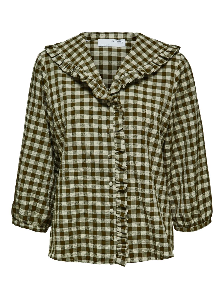 SELECTED Karo- Hemd Damen Grün günstig online kaufen