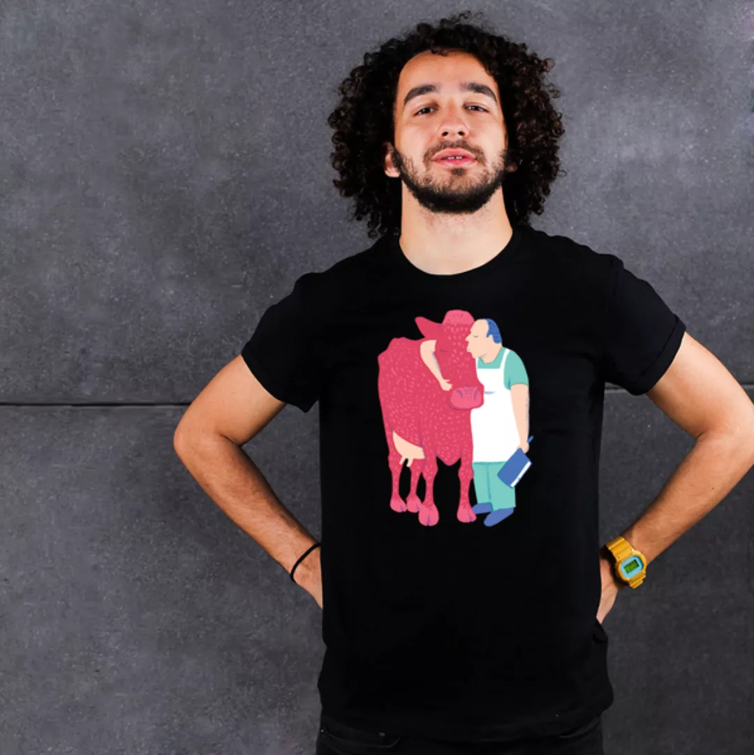 Love Hurts - Bio-shirt Männer Mit Print günstig online kaufen