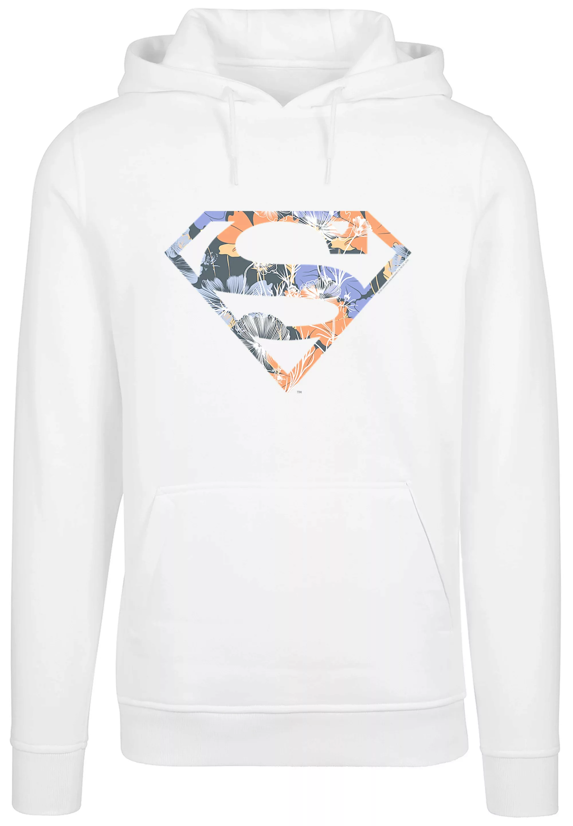 F4NT4STIC Sweatshirt "Hoodie DC Comics Superman Floral Logo Superheld", Her günstig online kaufen