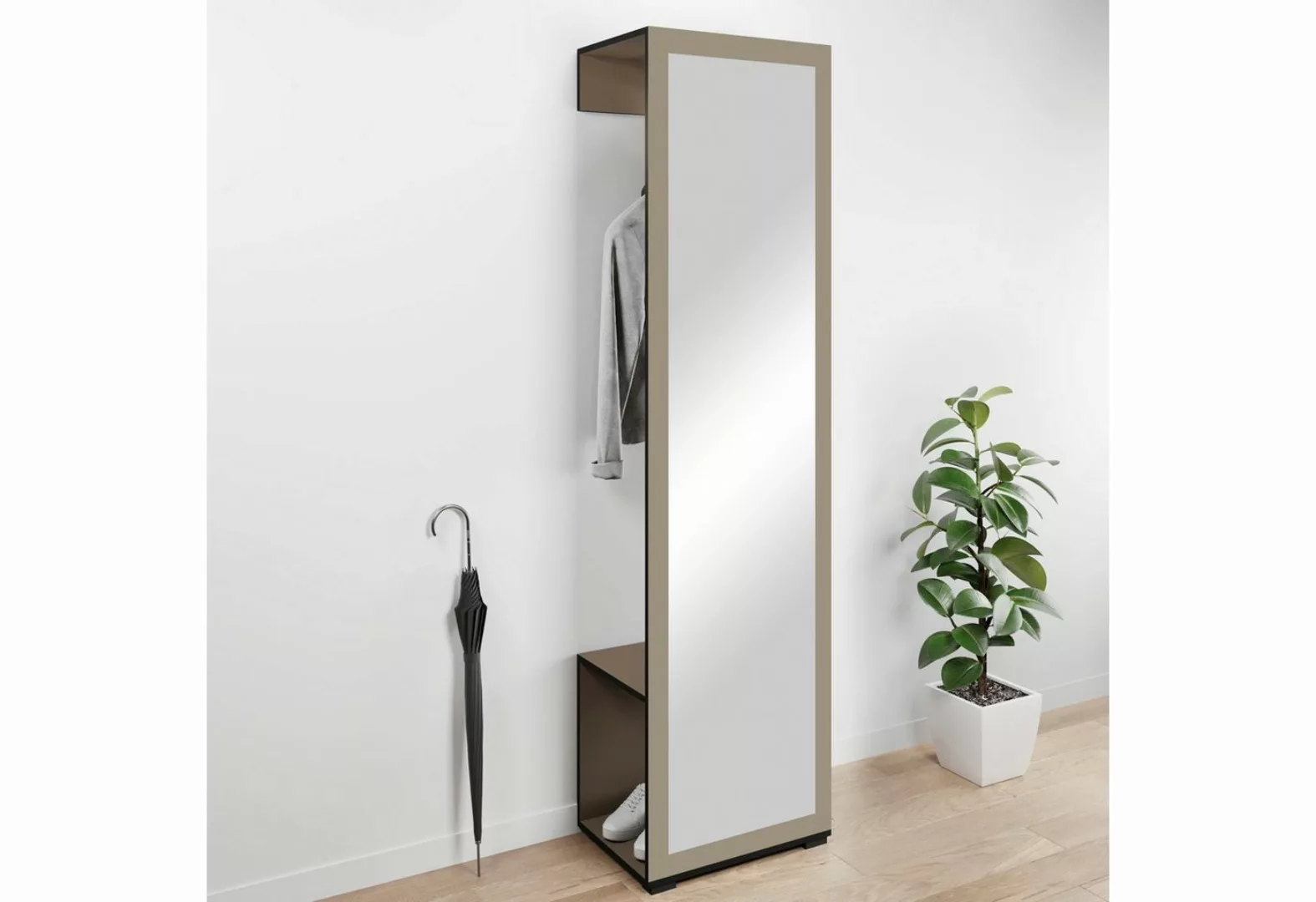 INOSIGN Garderobenschrank "Paris", moderne Garderobenschrank 190cm, mit Kle günstig online kaufen