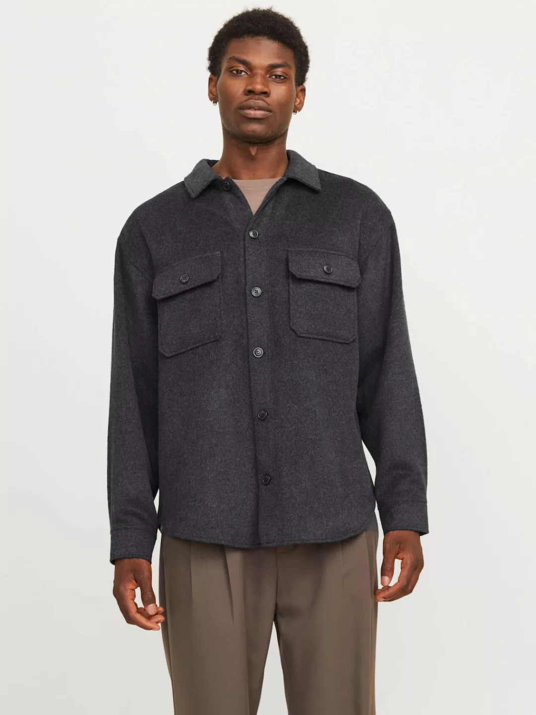 Jack & Jones Langarmhemd "JJEBRADLEY OLLIE OVERSHIRT LS NOOS", mit Brusttas günstig online kaufen