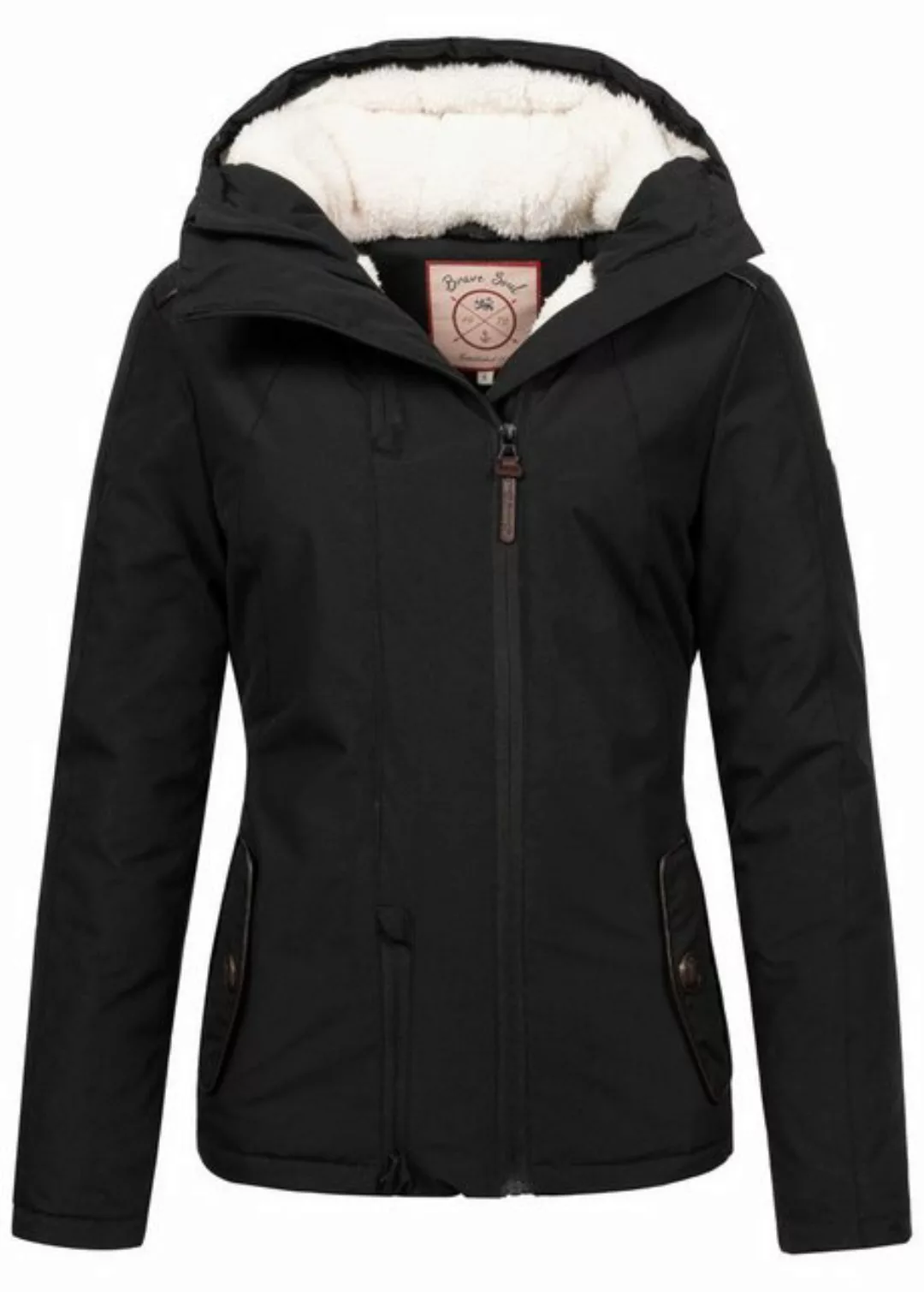 Brave Soul Winterjacke Josy für Damen, mit Teddyfell günstig online kaufen