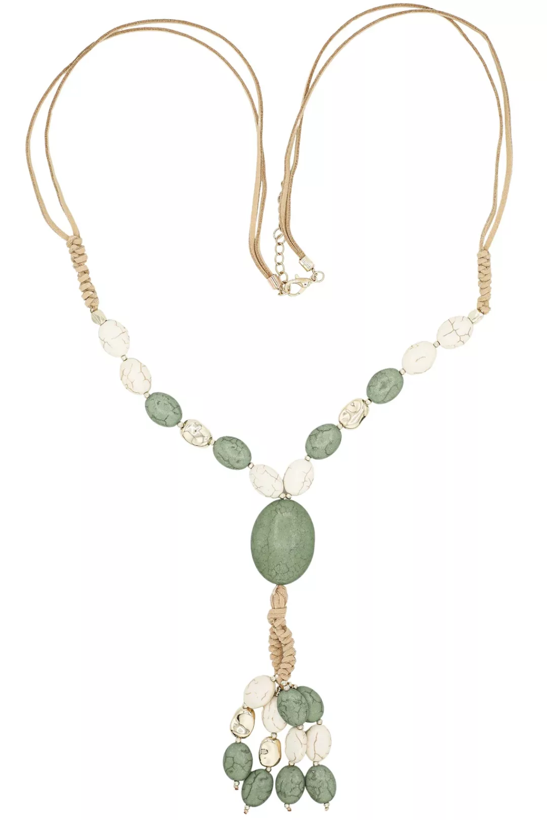 COLLEZIONE ALESSANDRO Lange Kette "Marbelle", echte Steine an hochwertigem günstig online kaufen