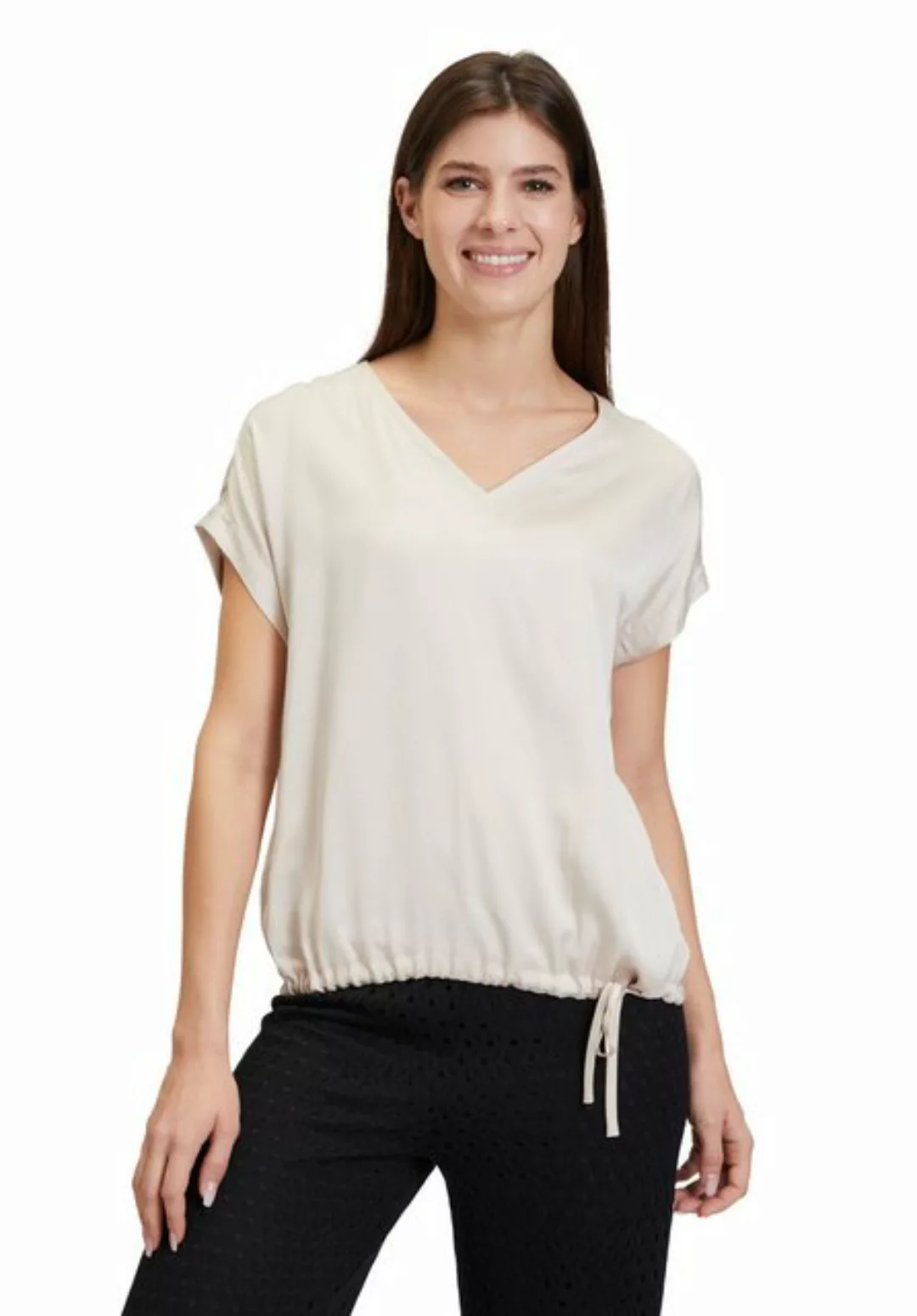 Betty&Co Shirtbluse Betty & Co Blusenshirt mit Kordelzug günstig online kaufen