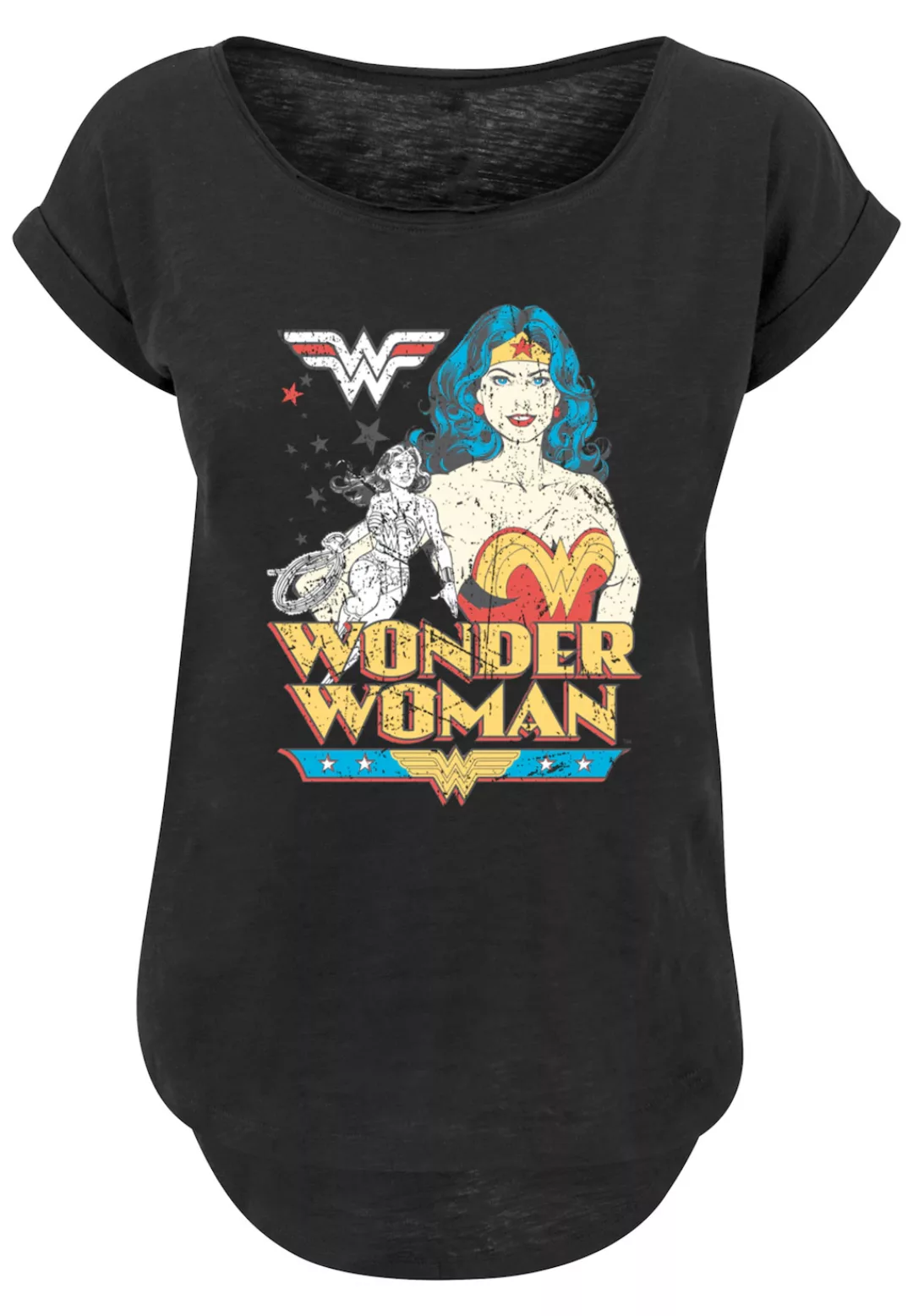 F4NT4STIC T-Shirt "DC Comics Superhelden Wonder Woman Posing", Print günstig online kaufen