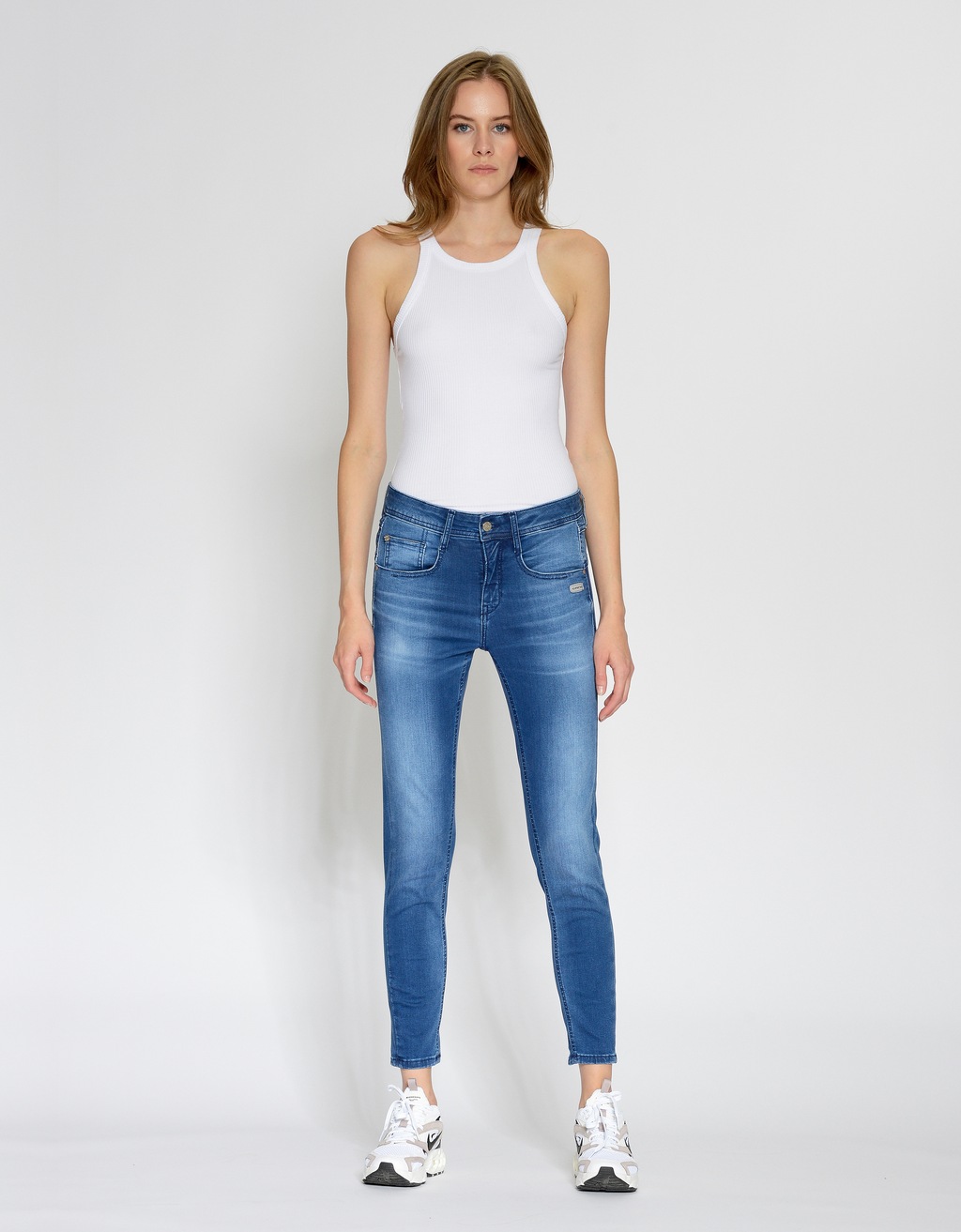 GANG Relax-fit-Jeans "94AMELIE", CROPPED - Relaxed fit günstig online kaufen