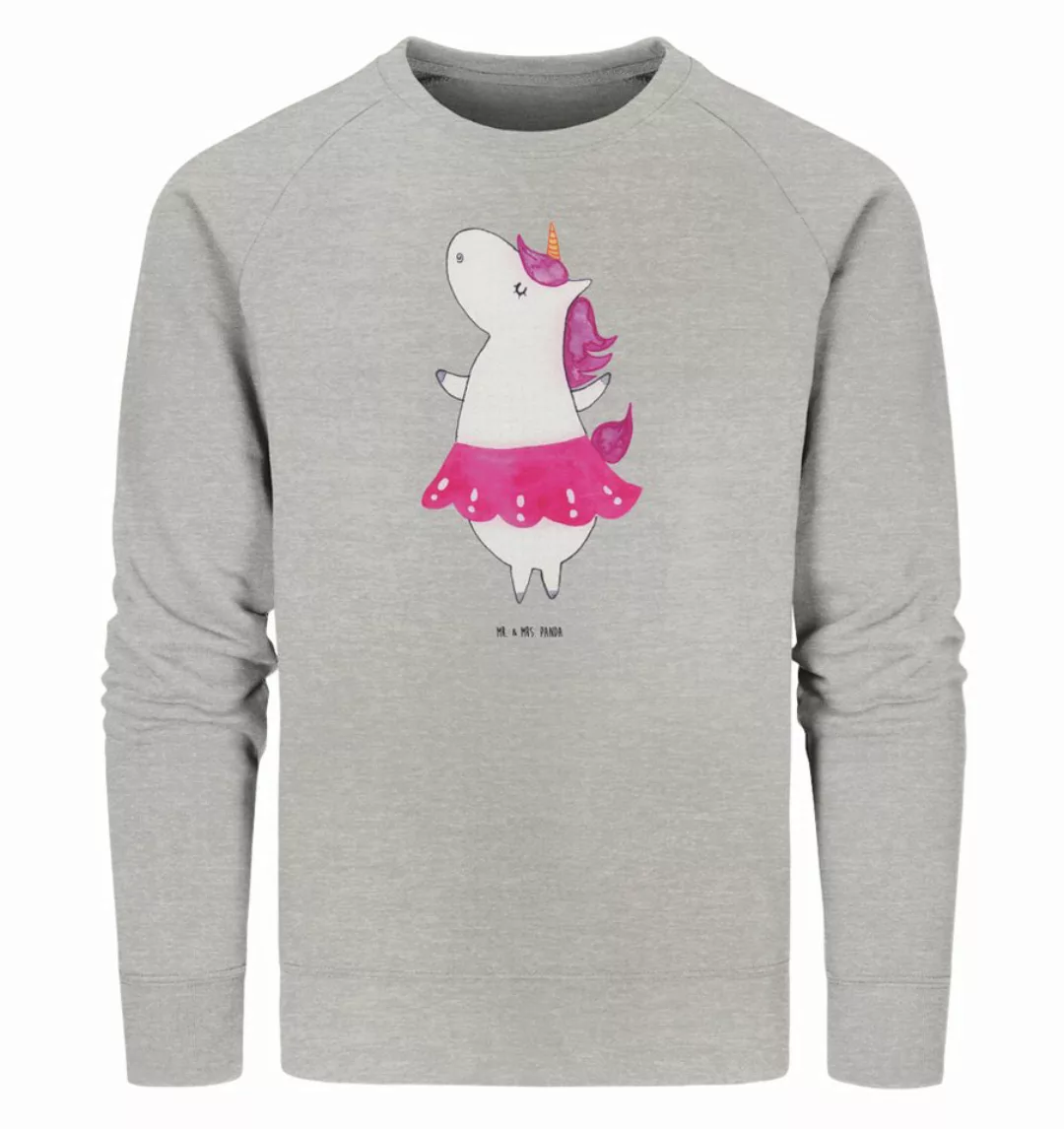 Mr. & Mrs. Panda Longpullover Größe L Einhorn Ballerina - Heather Grey - Ge günstig online kaufen