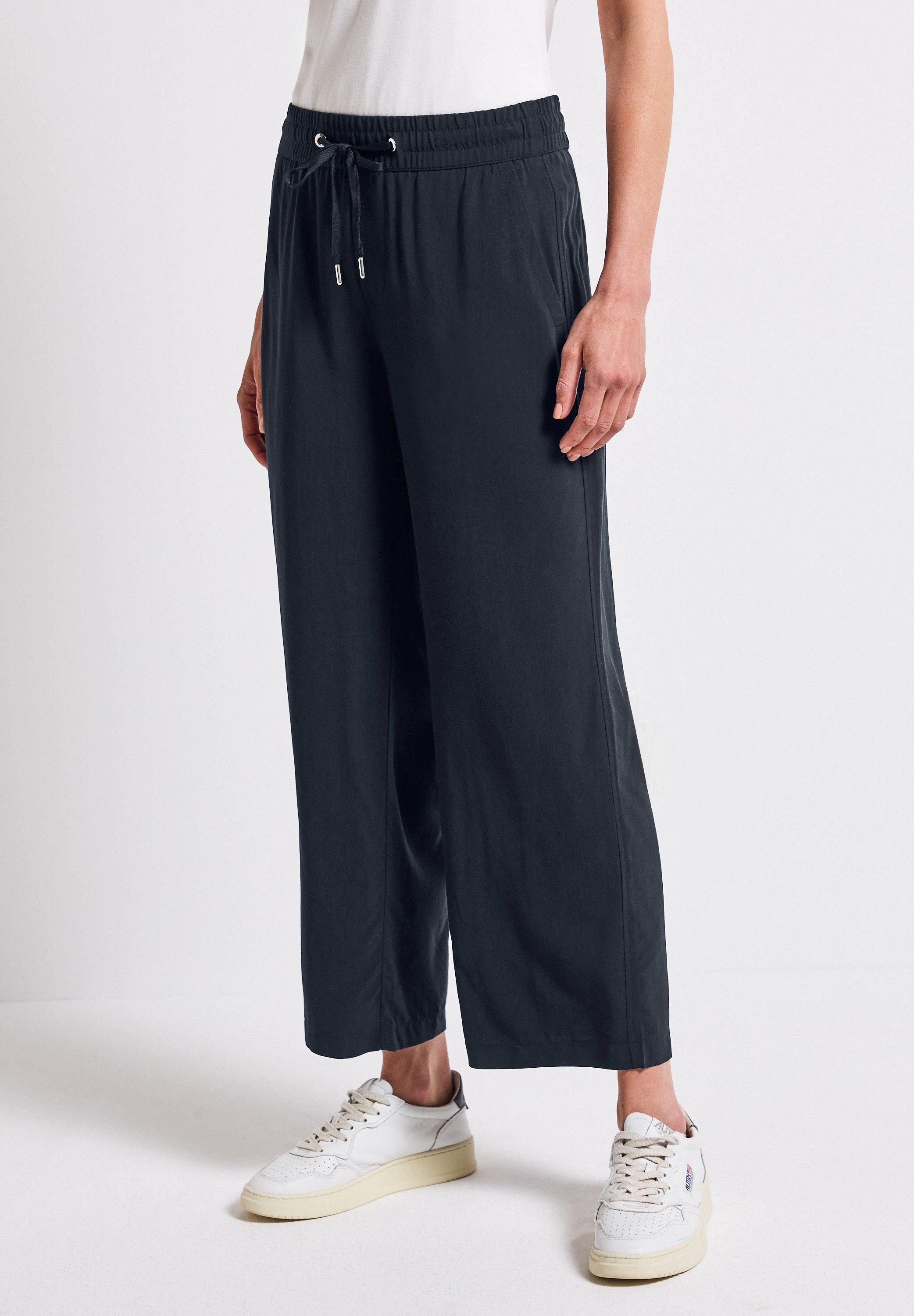 STREET ONE Stoffhose, High Waist günstig online kaufen