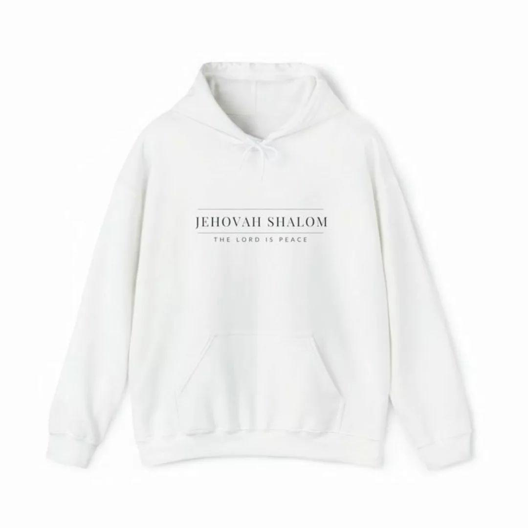 Quality Elegance Kapuzensweatshirt Jehovah Shalom -The Lord Is Peace, Relig günstig online kaufen