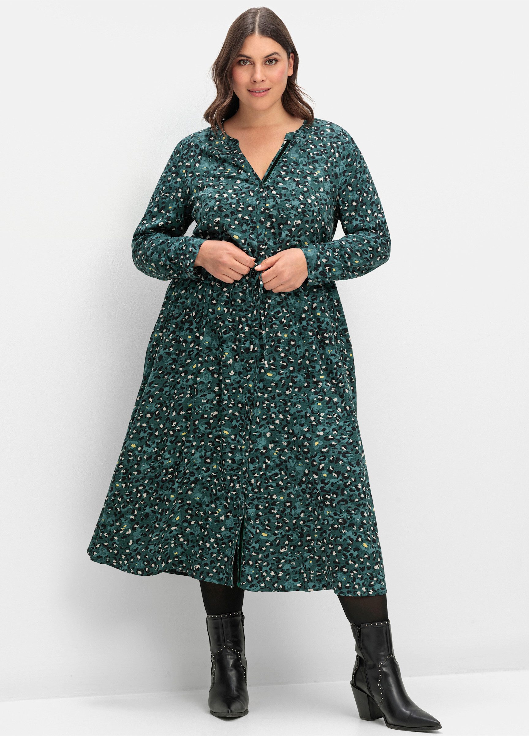 Sheego Etuikleid Blusenkleid günstig online kaufen