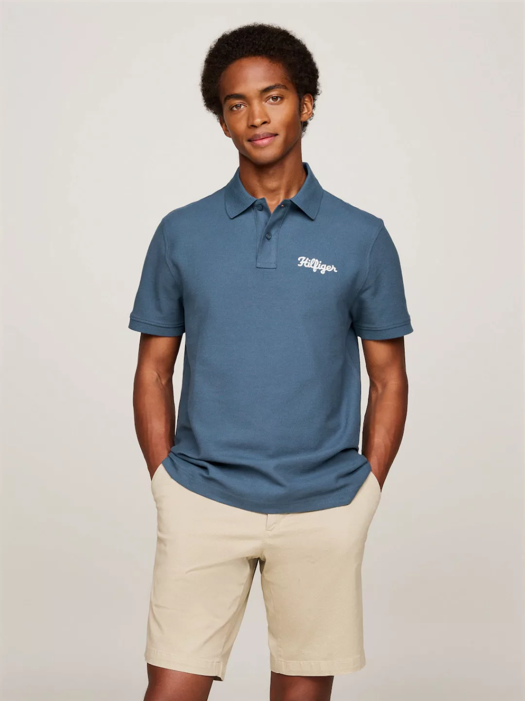 Tommy Hilfiger Poloshirt HILFIGER CHAINSTITCH REG POLO günstig online kaufen