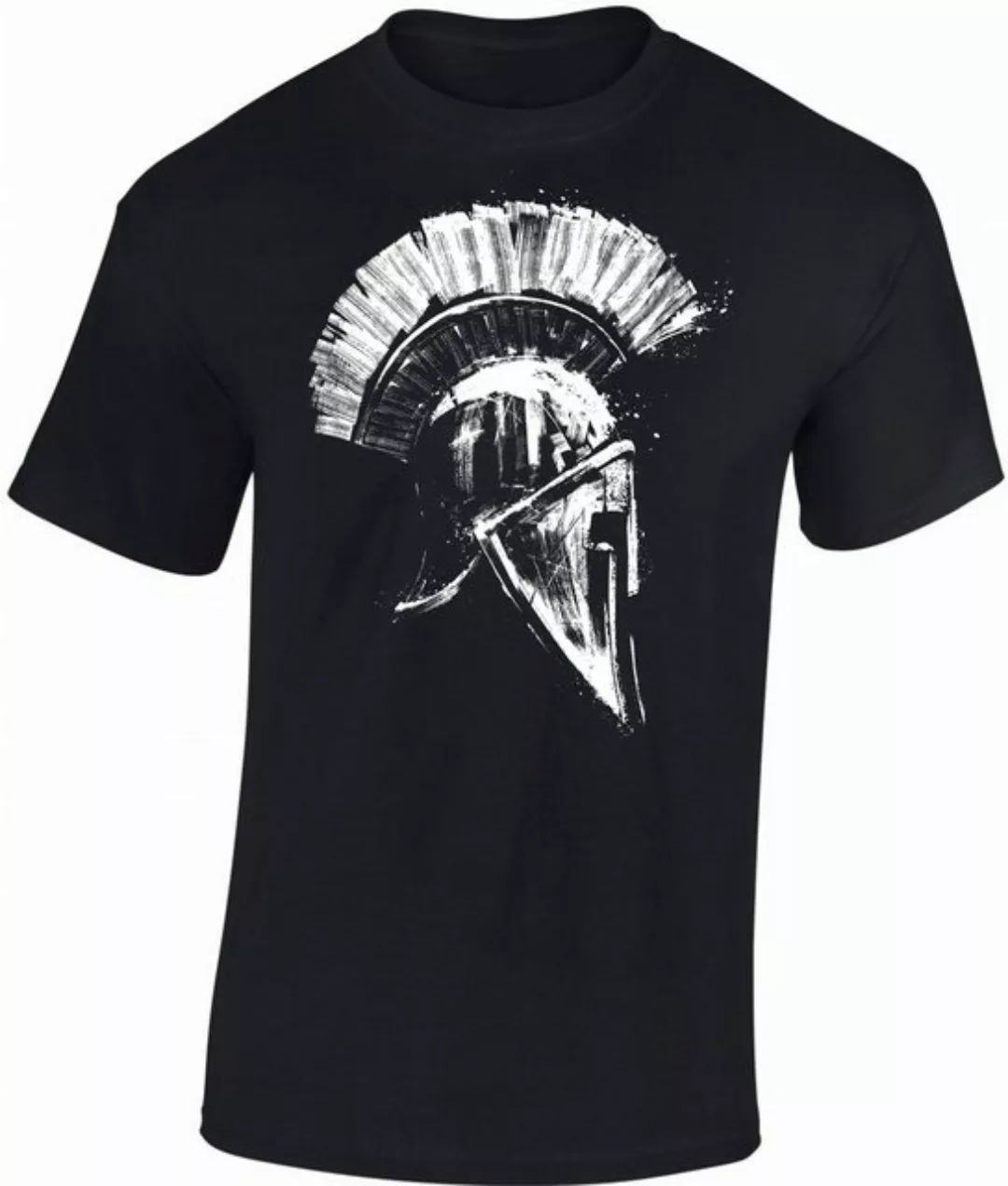 Baddery Print-Shirt Sparta T-Shirt, "Spartaner", hochwertiger Siebdruck, au günstig online kaufen