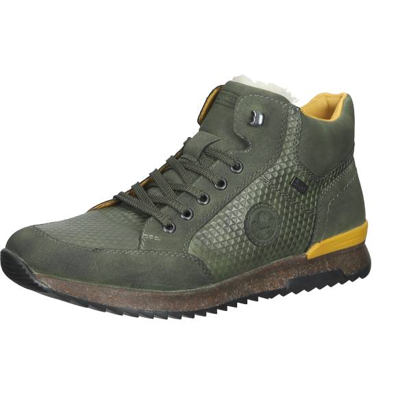 Rieker High Top Sneaker Herren Leder grün, Gr. 46 günstig online kaufen