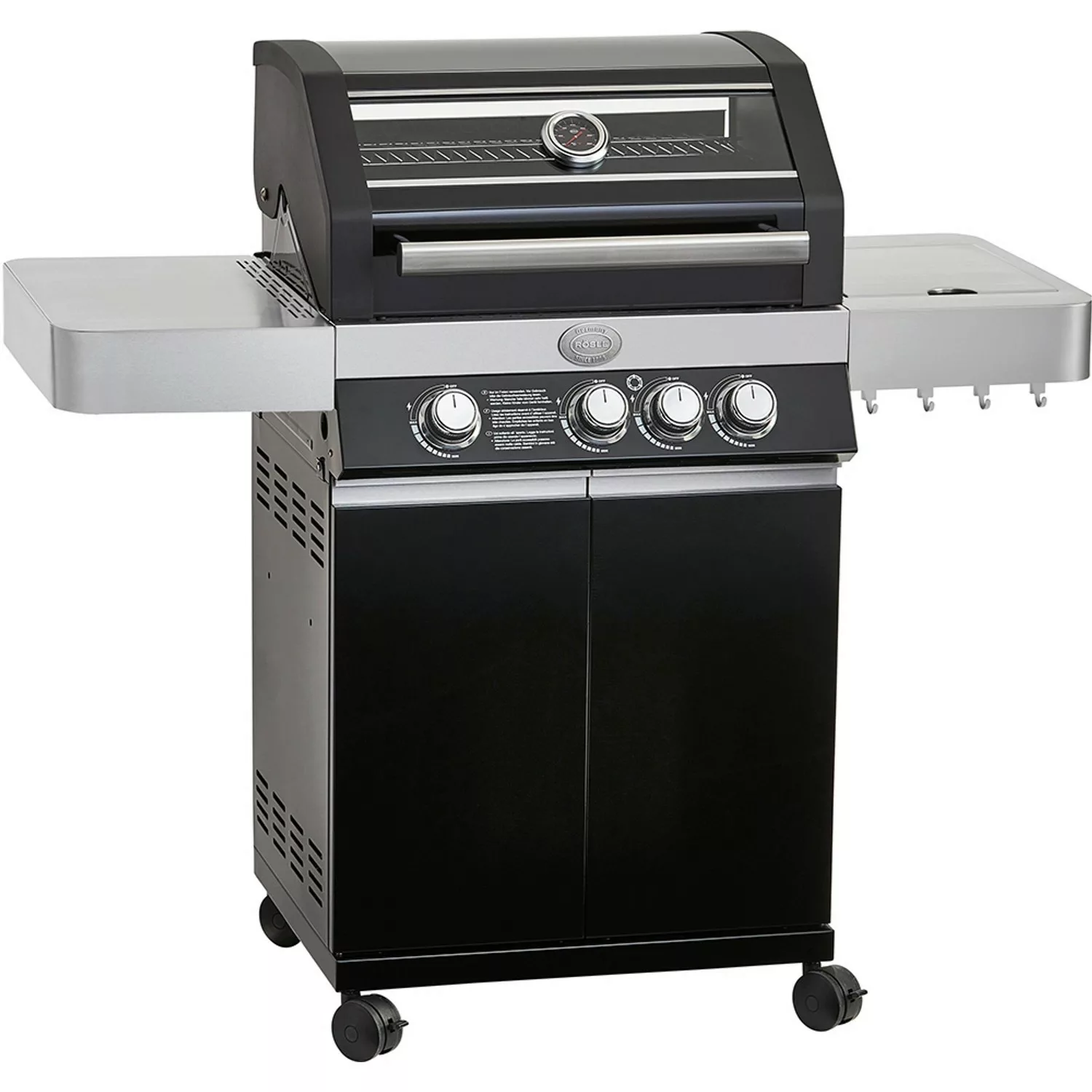 Rösle Gasgrill BBQ-Station Videro G3 50mbar 3 Brenner und Seitenbrenner Sch günstig online kaufen