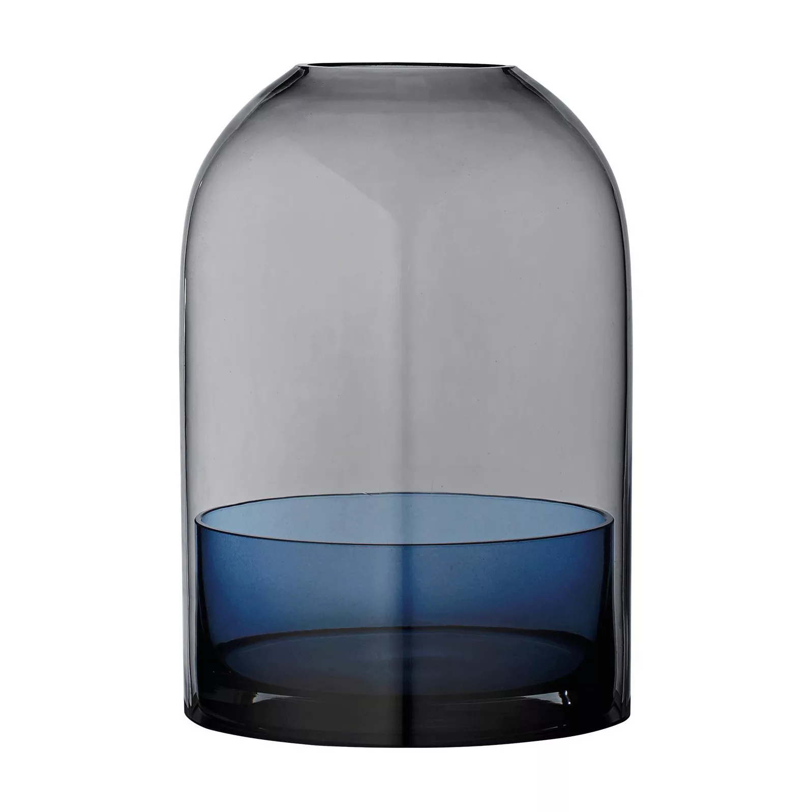 AYTM - Tota Laterne Ø 16,2cm - schwarz, marineblau/H 23cm x Ø 16,2cm günstig online kaufen