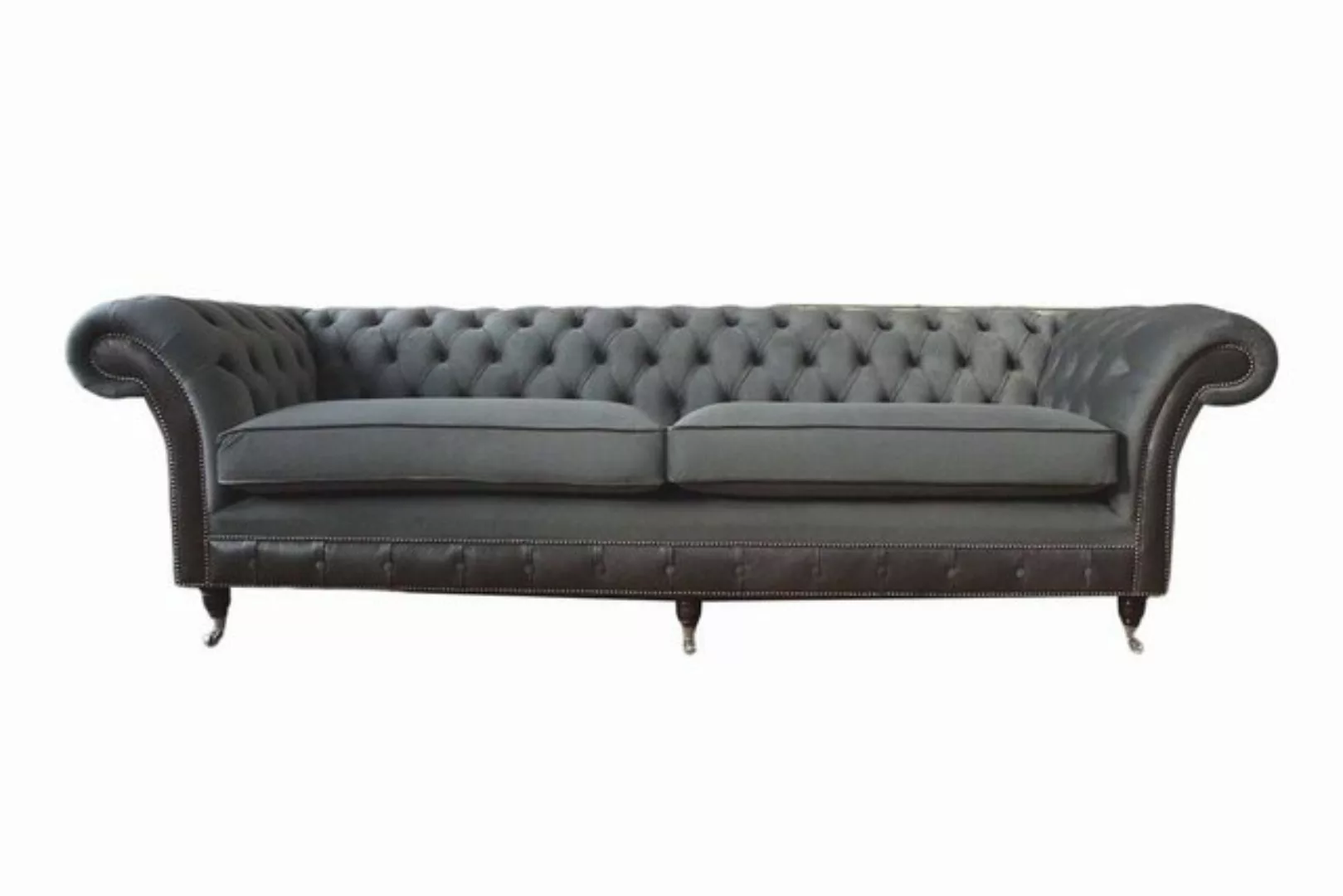 JVmoebel Chesterfield-Sofa, Sofa 4 Sitzer Klassisch Design Chesterfield Woh günstig online kaufen