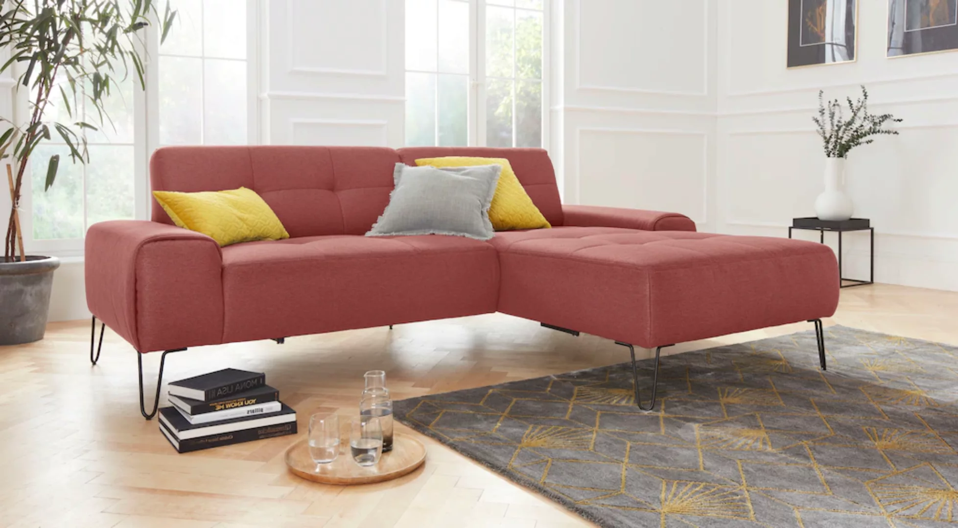 exxpo - sofa fashion Ecksofa "Taranto, L-Form" günstig online kaufen