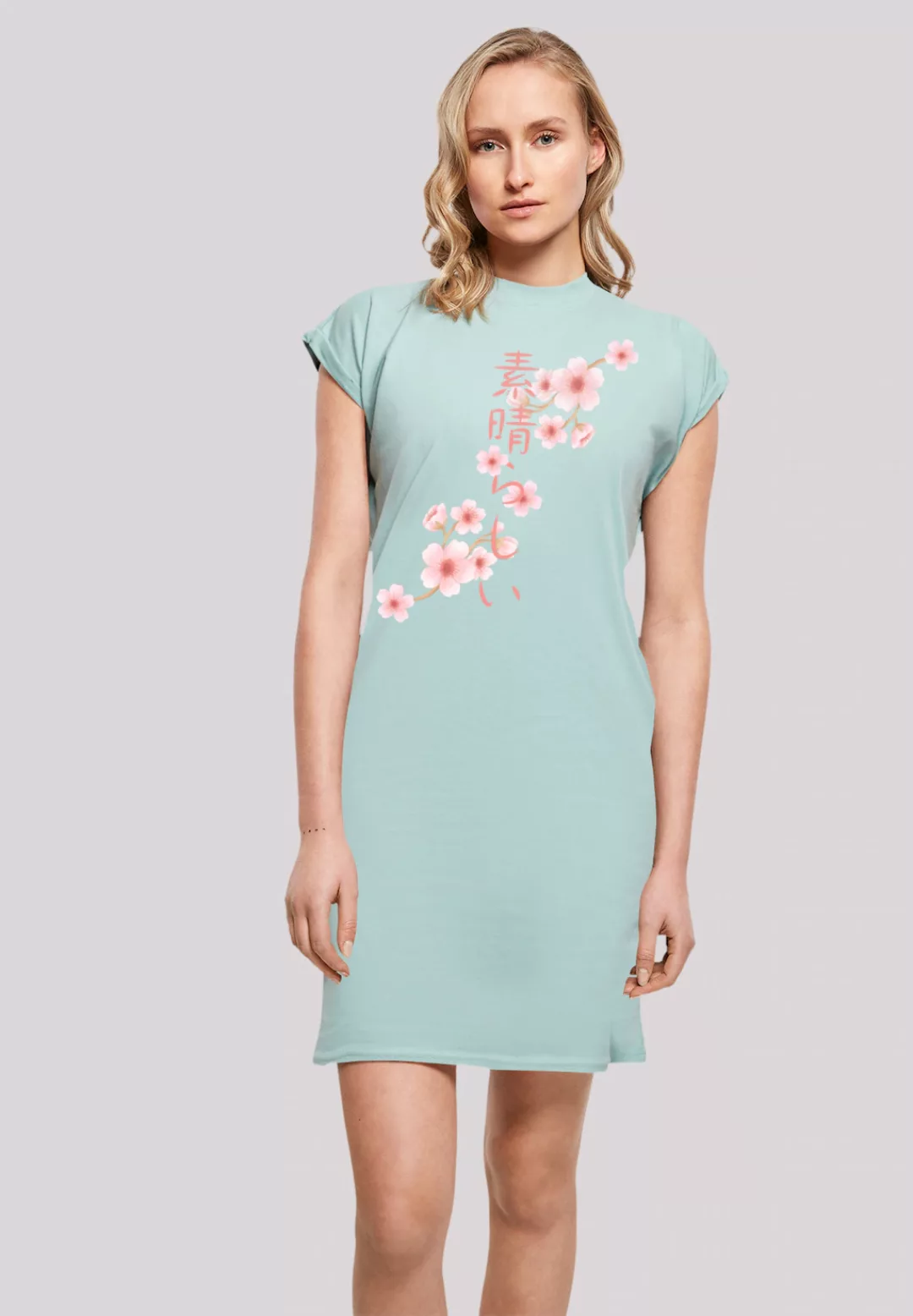 F4NT4STIC Shirtkleid "Kirschblüten Asien", Print günstig online kaufen