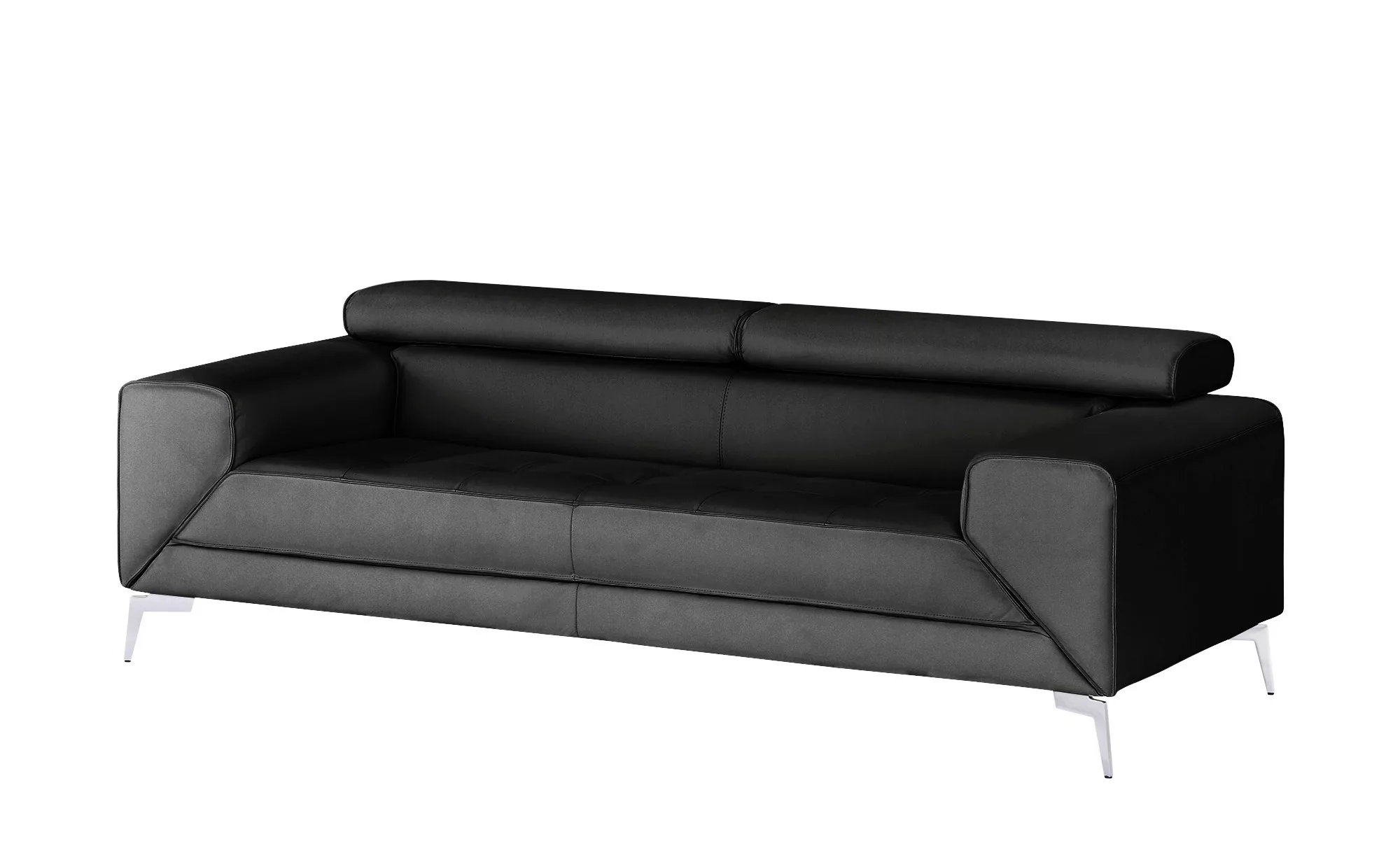 smart Sofa  Nena ¦ schwarz ¦ Maße (cm): B: 222 H: 72 T: 100 Polstermöbel > günstig online kaufen