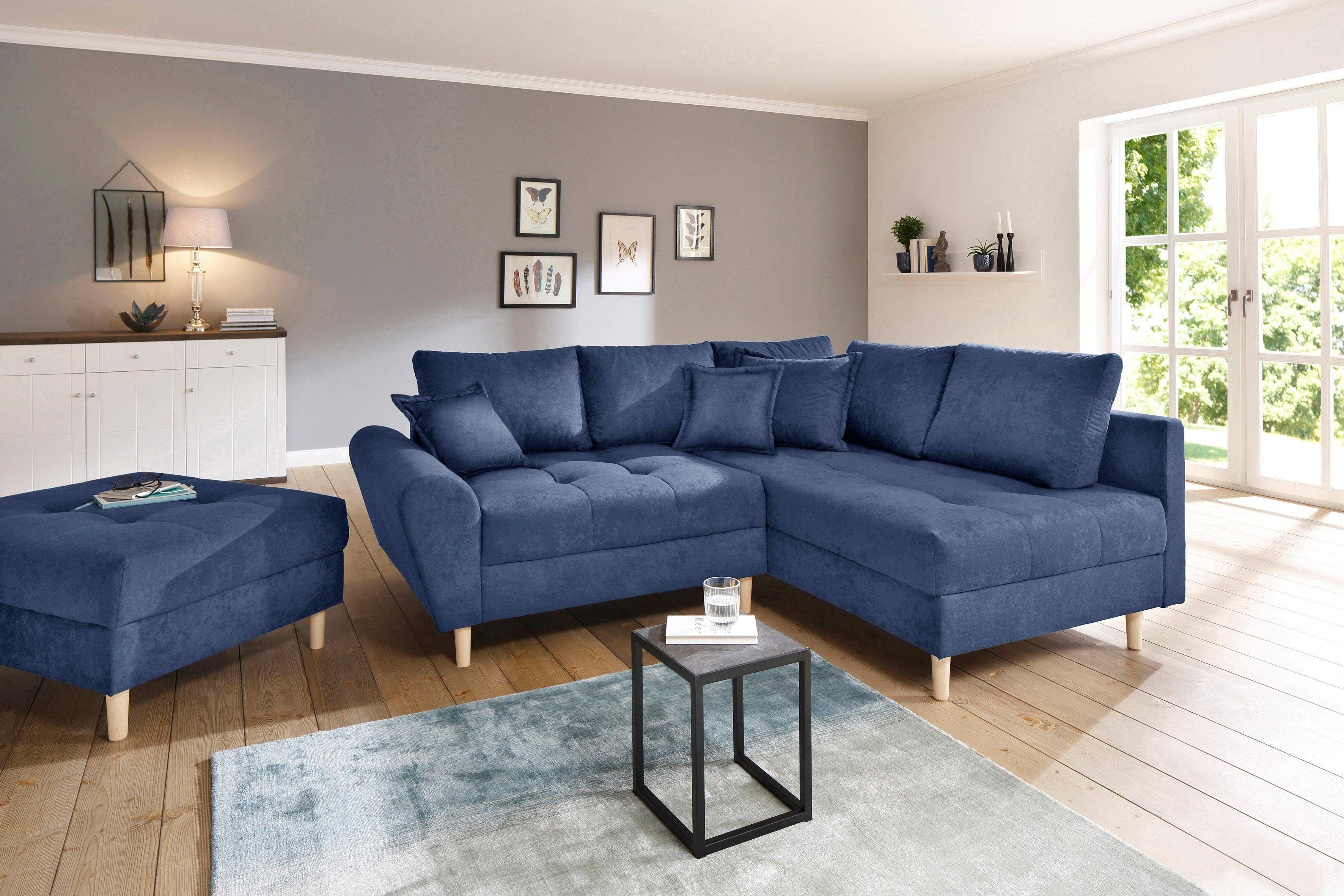 Home affaire Ecksofa Rice L-Form inkl. günstig online kaufen