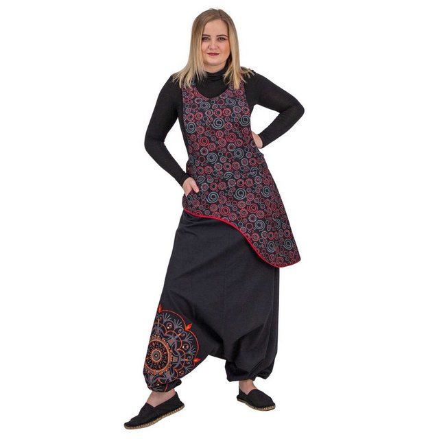 KUNST UND MAGIE Haremshose Latzhose Haremshose Jumpsuit 70er Overall Hippie günstig online kaufen