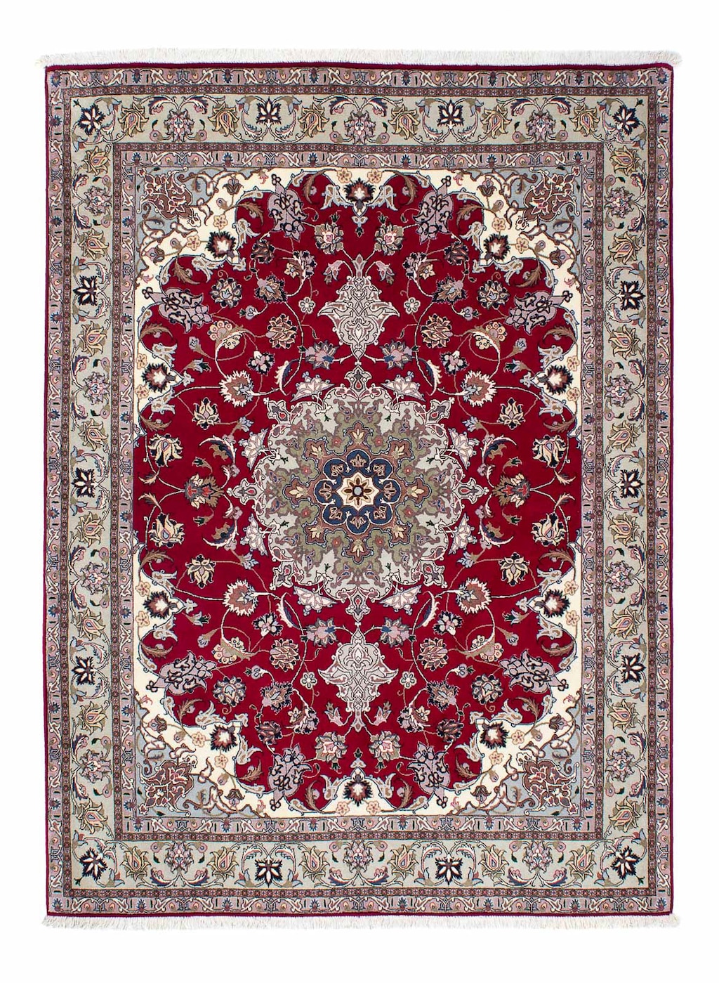morgenland Orientteppich »Perser - Täbriz - Royal - 202 x 150 cm - dunkelro günstig online kaufen