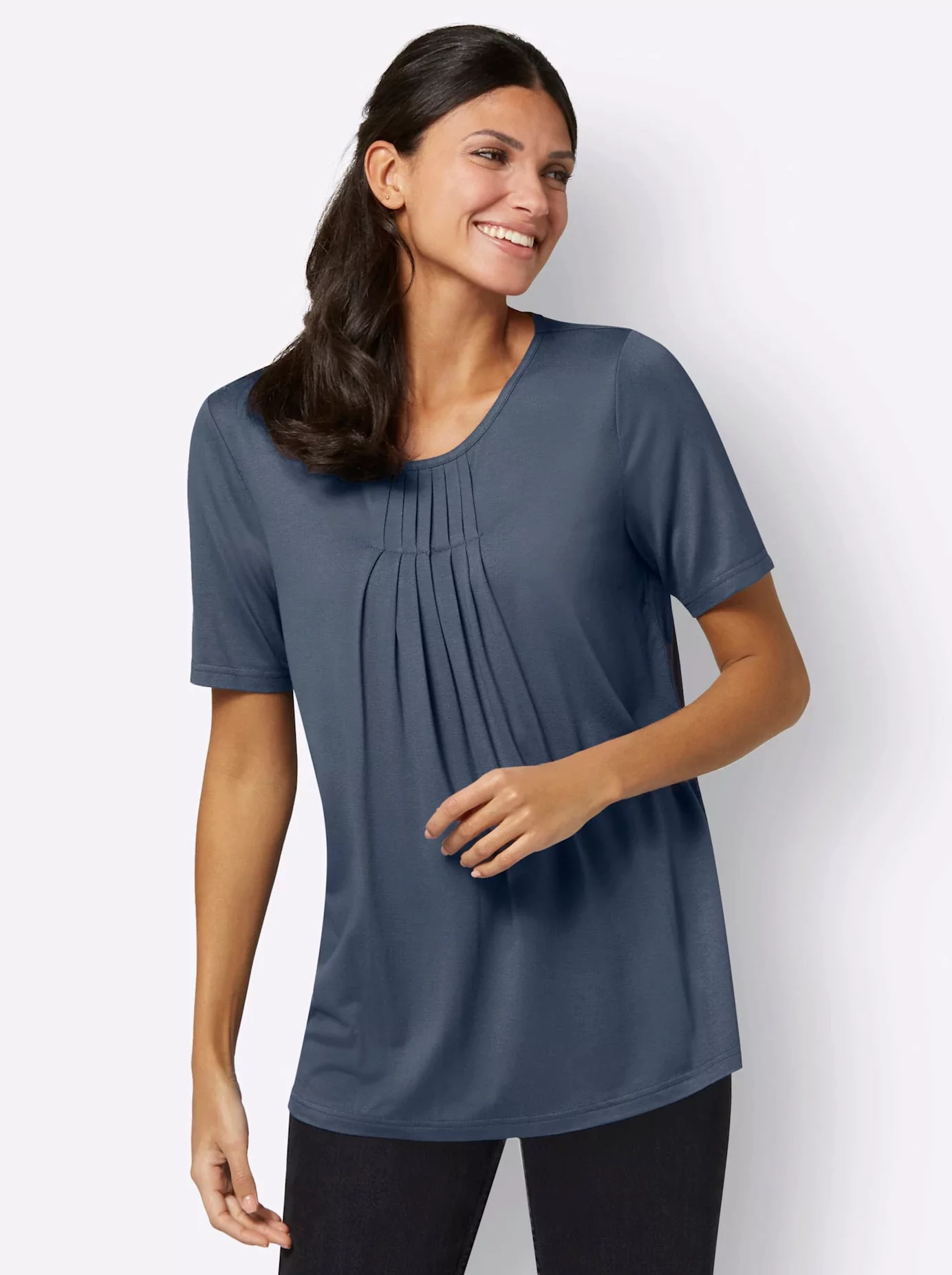 Classic Basics Kurzarmshirt "3/4-Arm-Shirt", (1 tlg.) günstig online kaufen