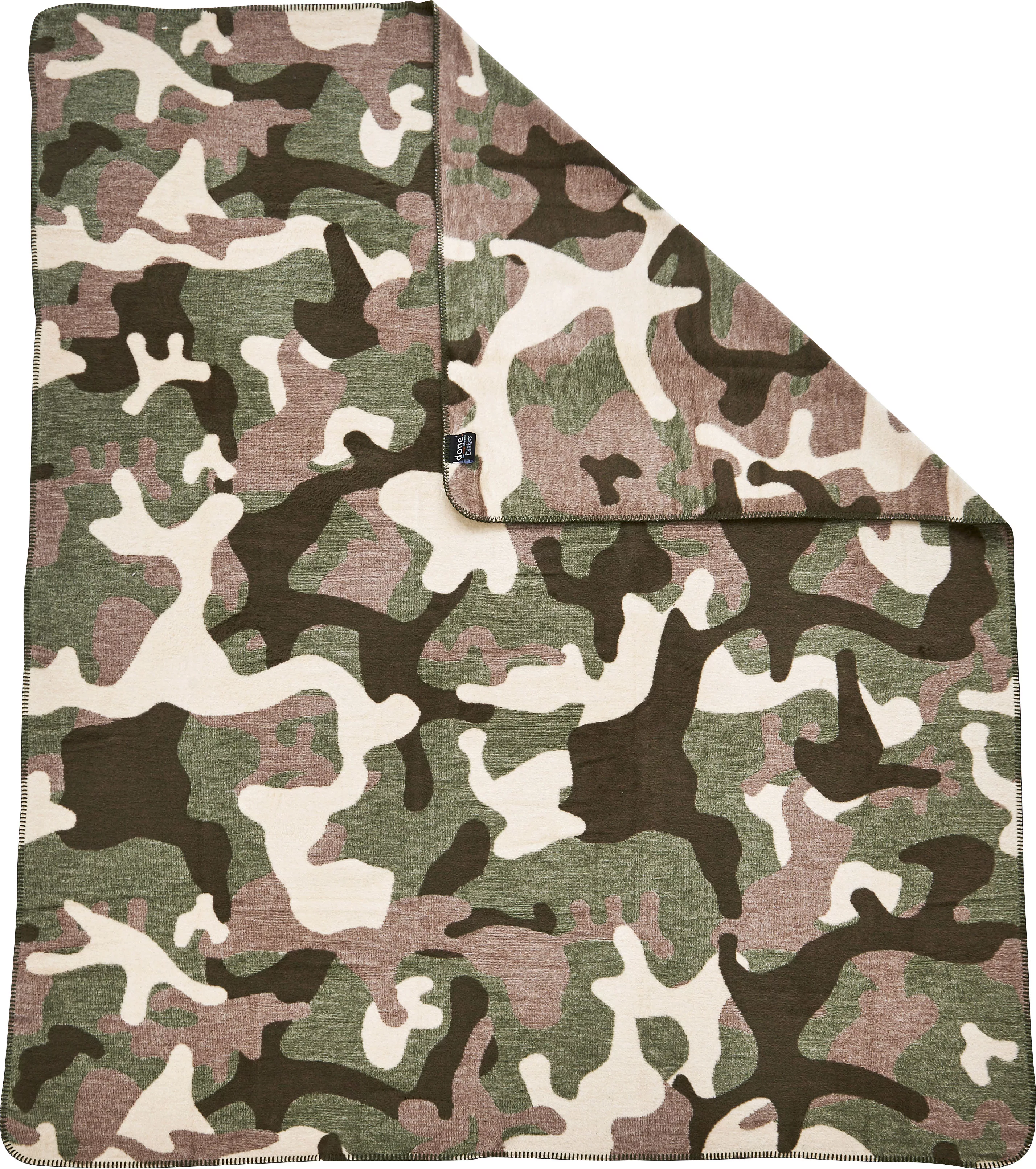 done.® Wohndecke »Camouflage«, Wohndecke mit einfassender Ziernaht, Kuschel günstig online kaufen