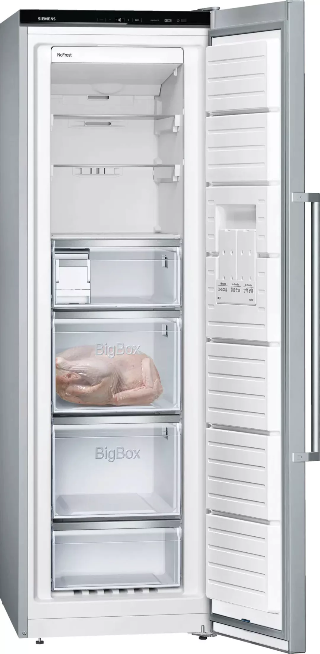 SIEMENS Gefrierschrank »GS36NAIDP«, iQ500, 186 cm hoch, 60 cm breit günstig online kaufen