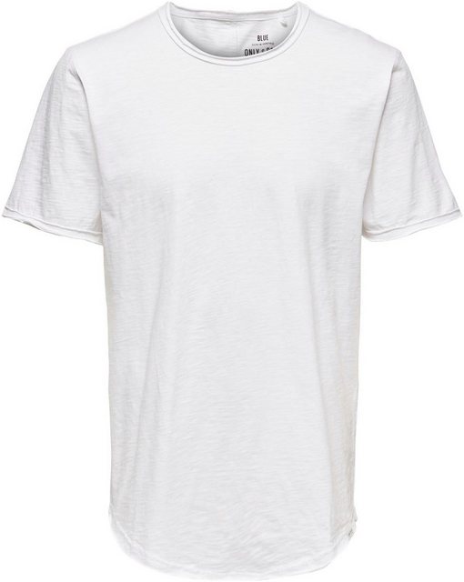 Only & Sons Herren Rundhals T-Shirt ONSBENNE LONGY - Regular Fit günstig online kaufen