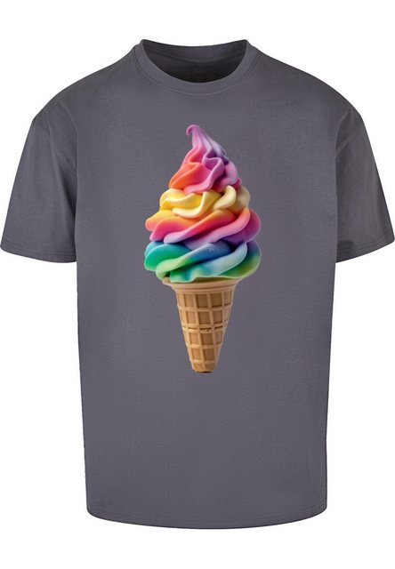 Merchcode T-Shirt Merchcode Pride Scoops Heavy Oversized T-shirt (1-tlg) günstig online kaufen