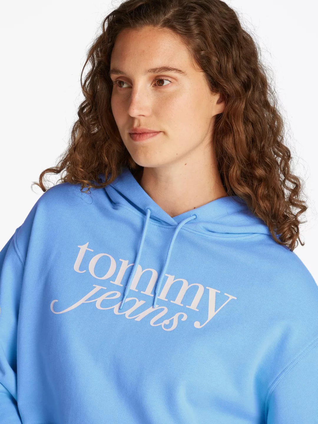 Tommy Jeans Hoodie "TJW RLX CRP SCRIPT HOODIE EXT", mit Logoschriftzug günstig online kaufen