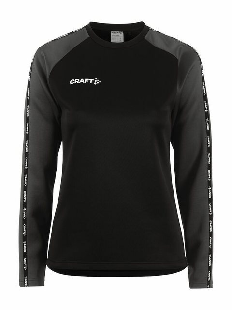 Craft Funktionsjacke Squad 2.0 Crewneck W BLACK/GRANITE günstig online kaufen