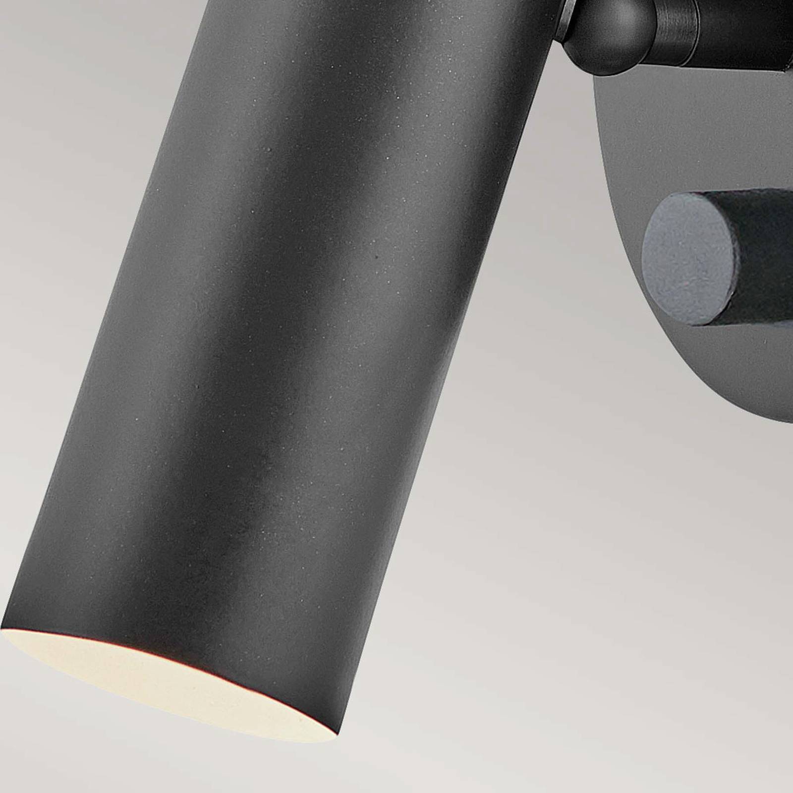 LED-Wandstrahler Dax mit Dimmer, schwarz günstig online kaufen