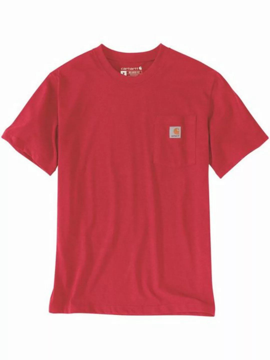 Carhartt T-Shirt Carhartt Pocket T-Shirt rot günstig online kaufen