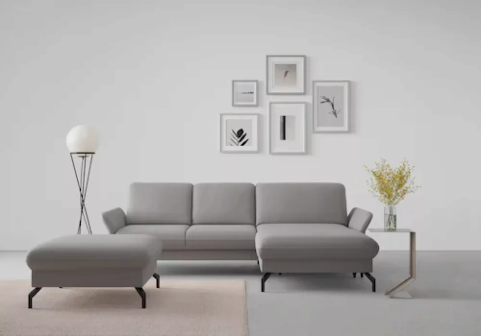 sit&more Ecksofa Fashion L-Form, wahlweise mit Kopfteilverstellung und Vorz günstig online kaufen