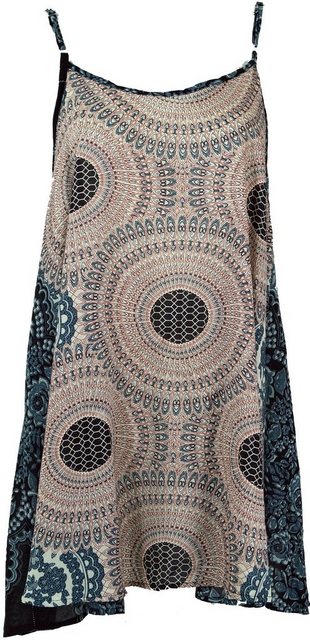 Guru-Shop Midikleid Boho Mandala Minikleid, Trägerkleid,.. alternative Bekl günstig online kaufen