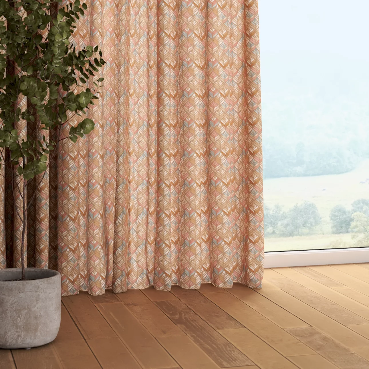 Vorhang mit Kräuselband, braun, Gardenia (143-99) günstig online kaufen