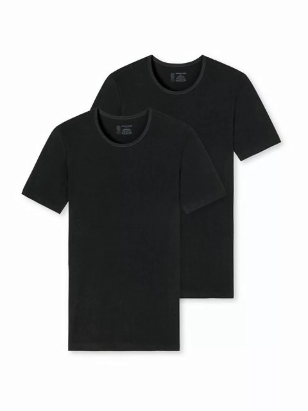 Schiesser T-Shirt 95/5 (2-tlg) 0 günstig online kaufen