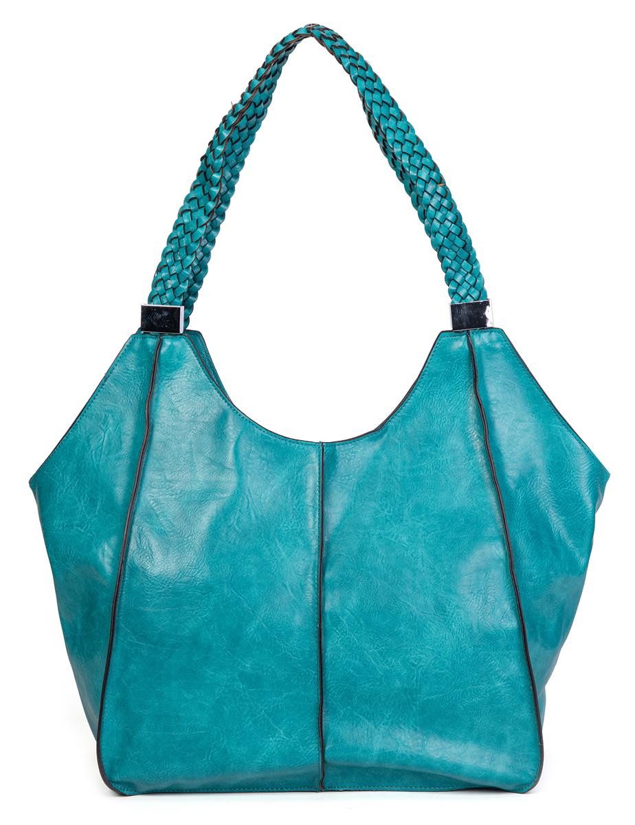 ITALYSHOP24 Schultertasche Damen XXL FLECHTOPTIK Hand-Tasche günstig online kaufen
