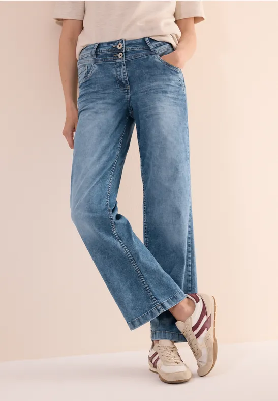 CECIL Loose-fit-Jeans High Waist günstig online kaufen