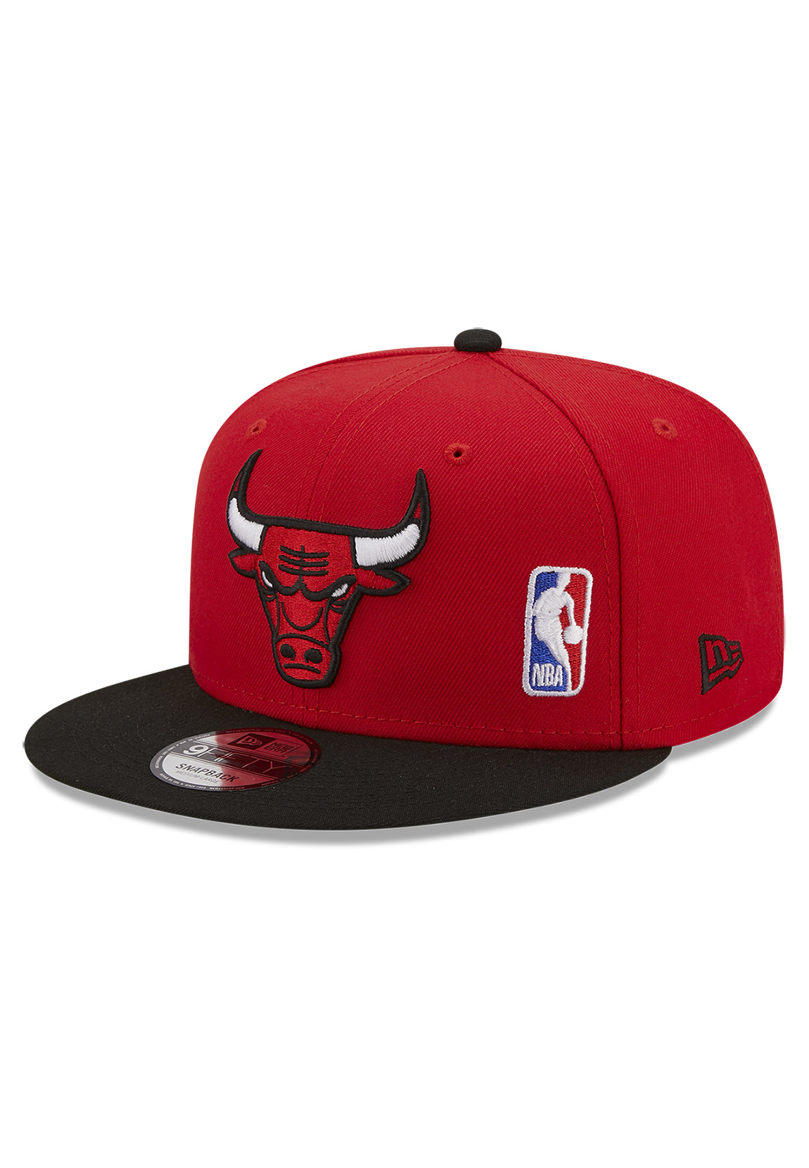 New Era Team Arch 9Fifty Snapback Cap CHICAGO BULLS Rot Schwarz günstig online kaufen