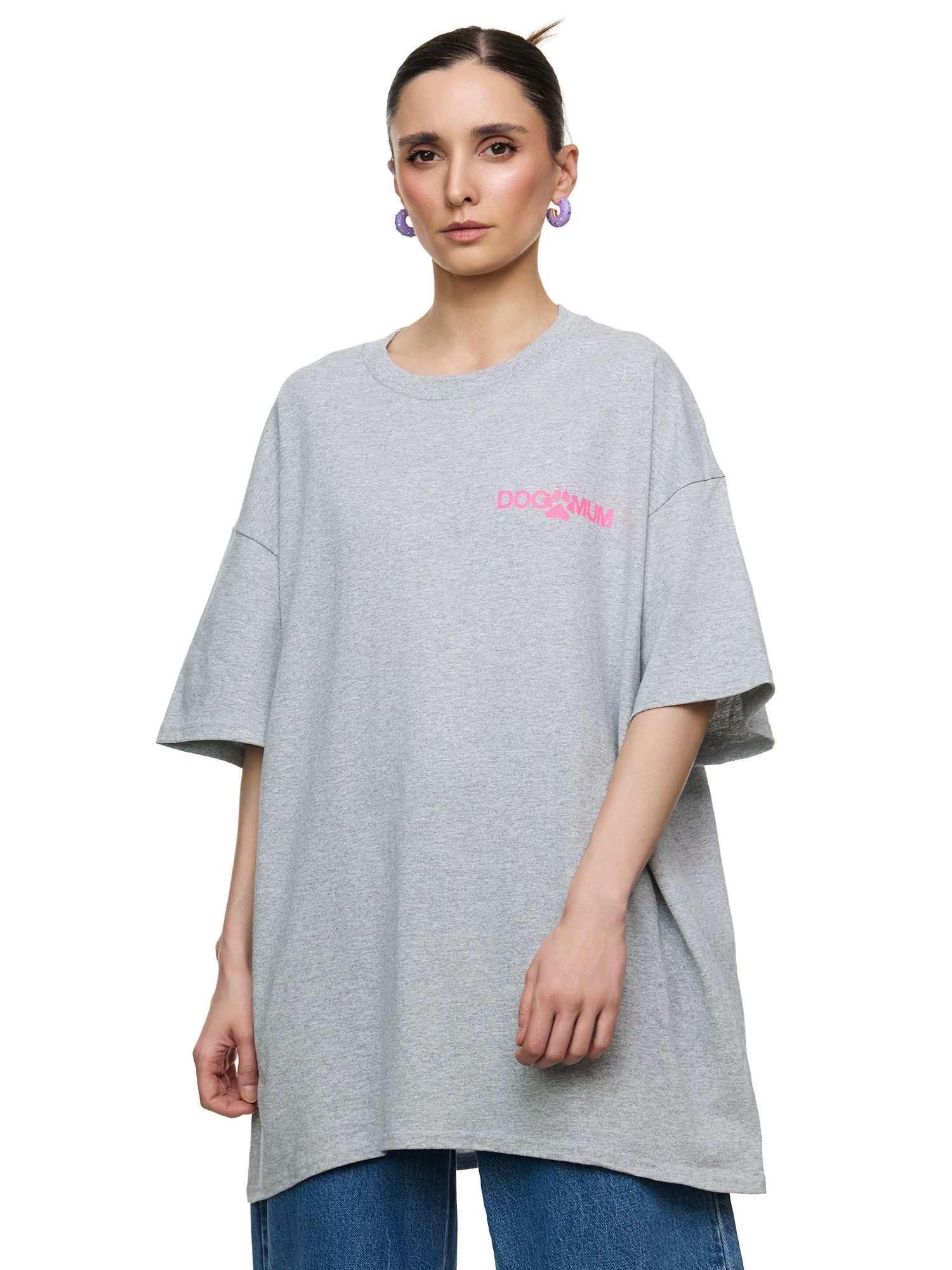 Worldclassca T-Shirt Worldclassca Oversized Print DOG günstig online kaufen